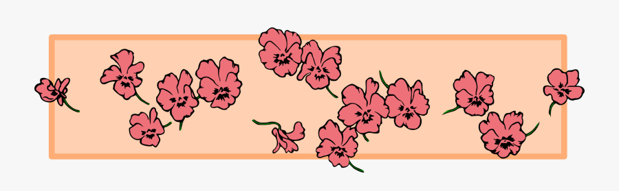 Divider Clipart Flower, Transparent Clipart