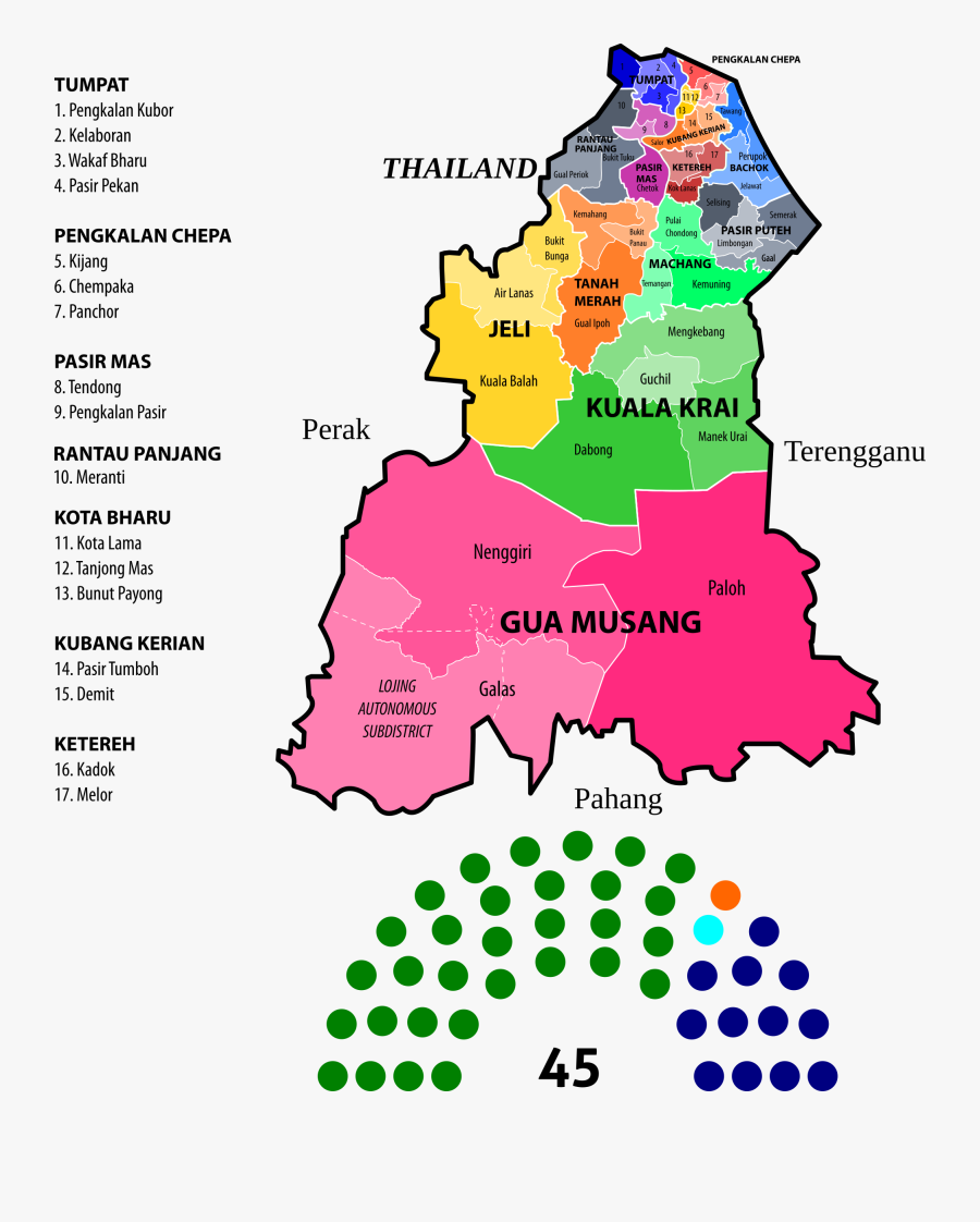 Kelantan State Legislative Assembly Constituencies - United States Senate 2019, Transparent Clipart