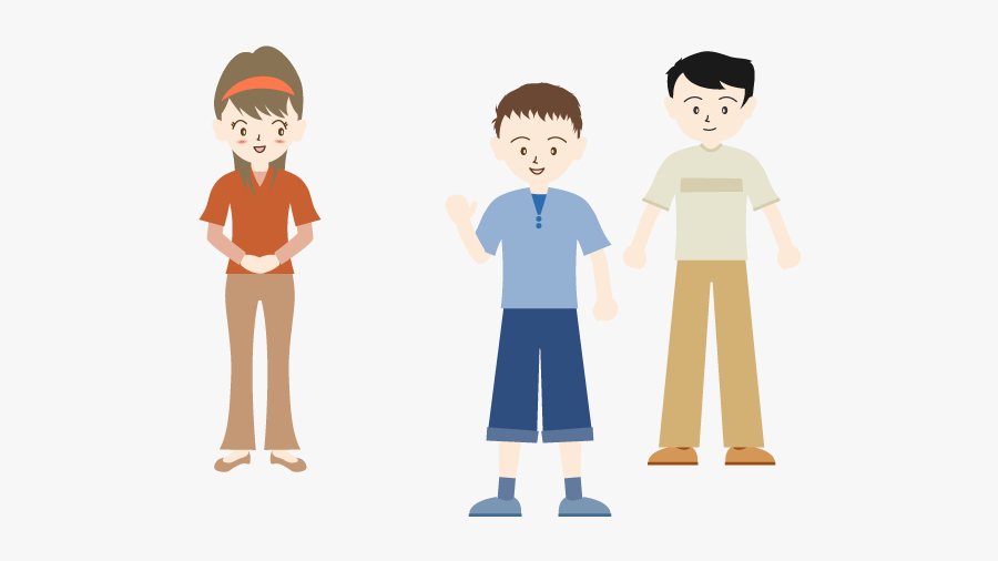 友達 の 紹介 イラスト, Transparent Clipart