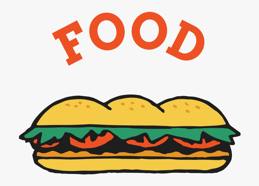 Po Boy Drawing, Transparent Clipart