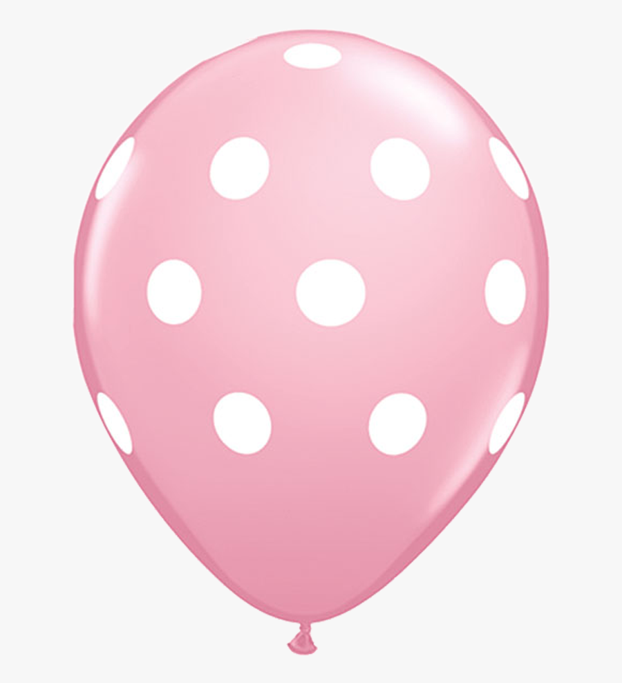 Transparent Polka Dot Png - Blue Polka Dot Balloon, Transparent Clipart