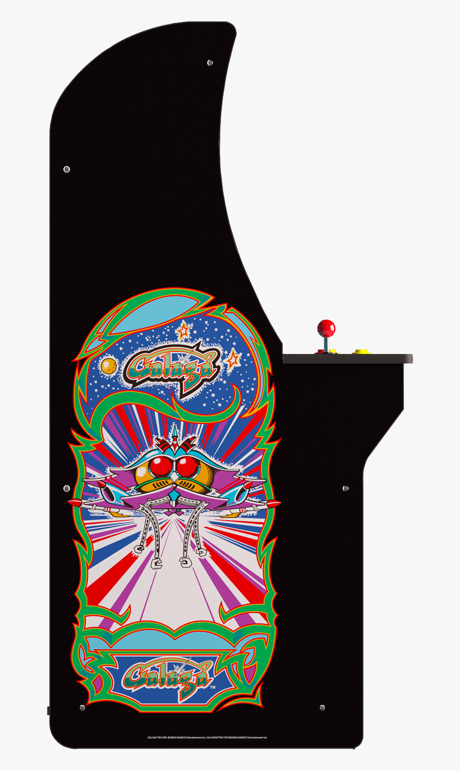 Galaga Arcade Cabinet"
 Class="lazyload Lazyload Fade - Galaga Side Art, Transparent Clipart