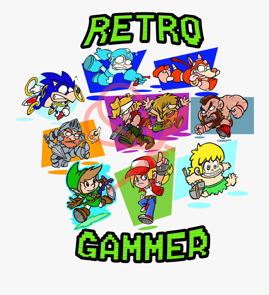 Parodia Kawai Retro Gammer, Videojuegos, Arcades, Nostalgia, - Cartoon, Transparent Clipart
