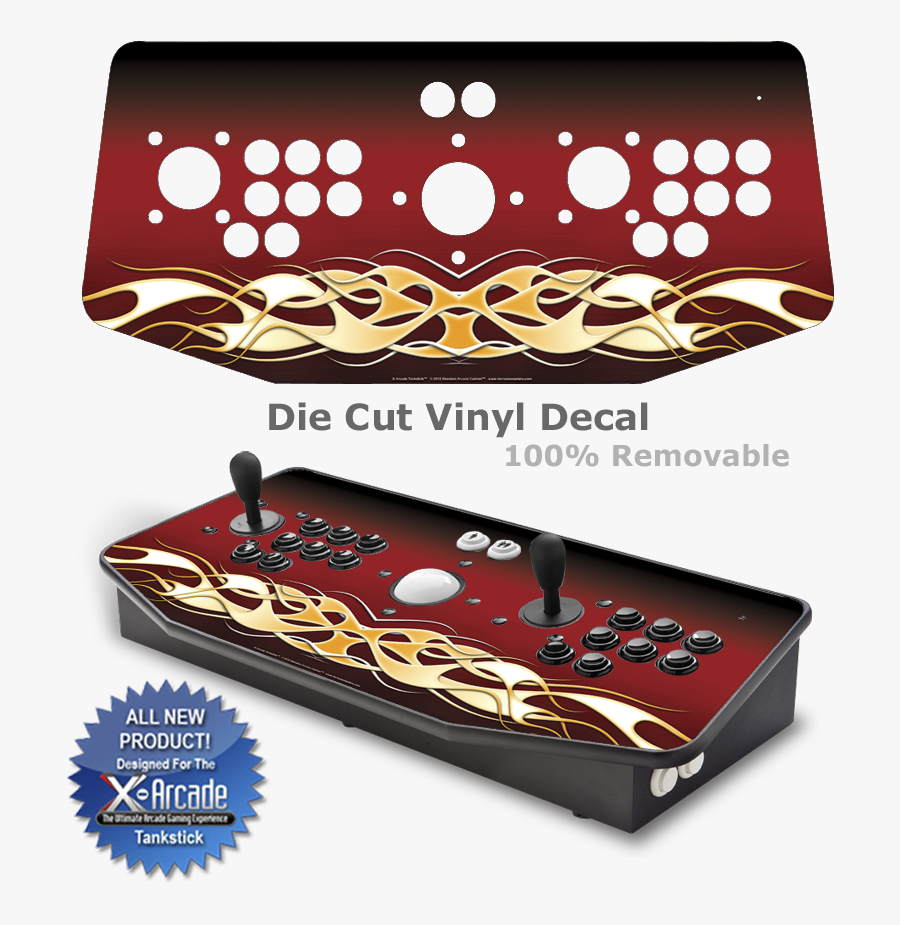 Tankstick Skin - Mortal Kombat 2 Cabinet X Arcade, Transparent Clipart