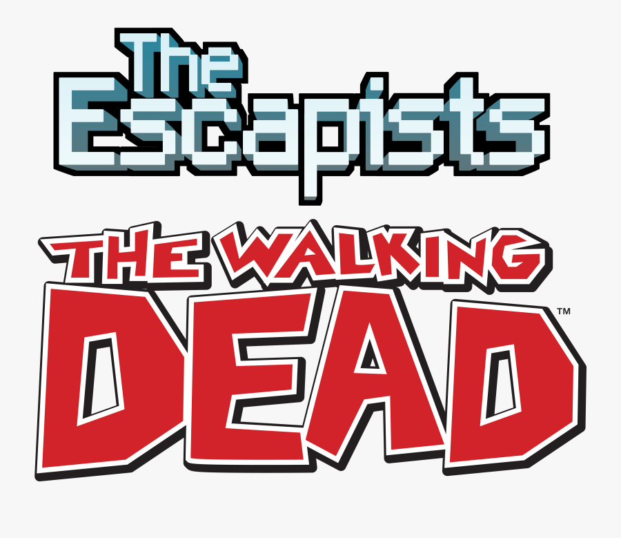 Theescapists Walkingdead Logo - Escapists The Walking Dead Logo, Transparent Clipart