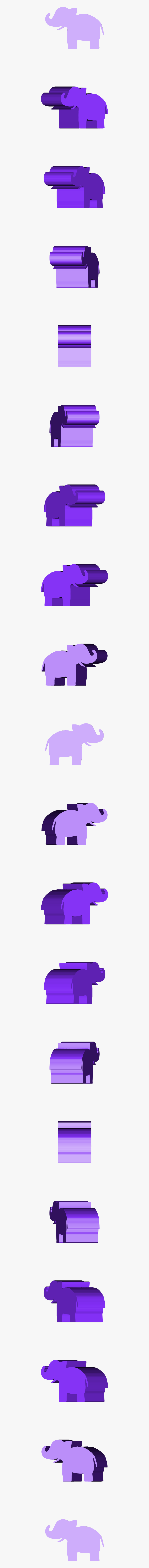 Indian Elephant, Transparent Clipart