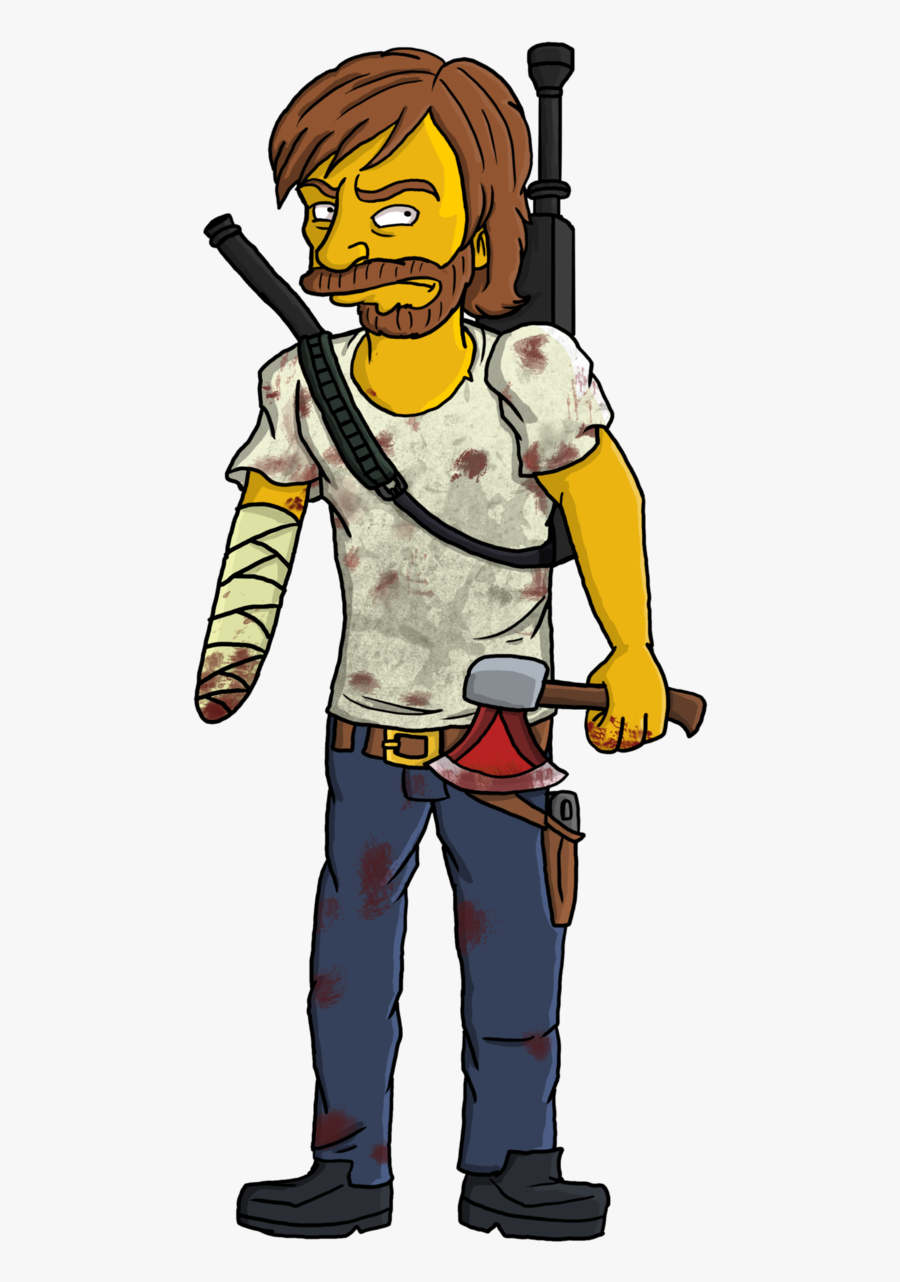 The Walking Dead Clipart Rick Grimes - Rick Grimes Comics Version, Transparent Clipart