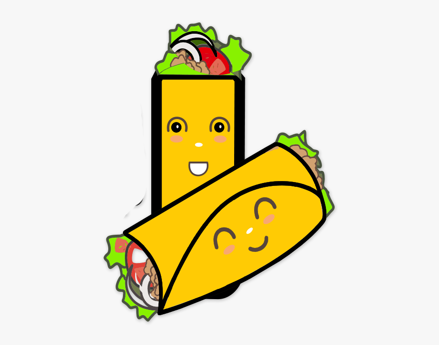 Two Beef Steak Burritos In El Centro, Ca, Transparent Clipart