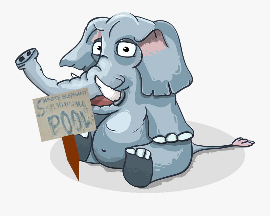 Indian Elephant, Transparent Clipart