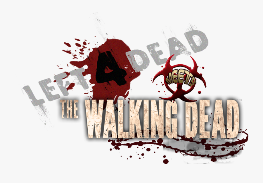 Steam Workshop Left Dead - Walking Dead Text Transparent, Transparent Clipart