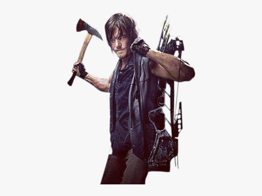 Twd Png Transparent Image - Daryl The Walking Dead Season 4, Transparent Clipart