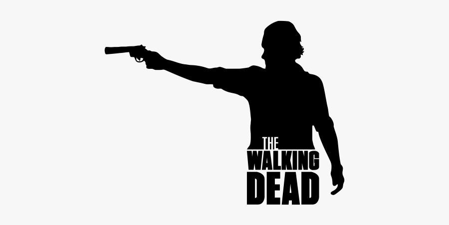 Rick Grimes Daryl Dixon Michonne Carl Grimes Clip Art - Rick Grimes Silhouette, Transparent Clipart