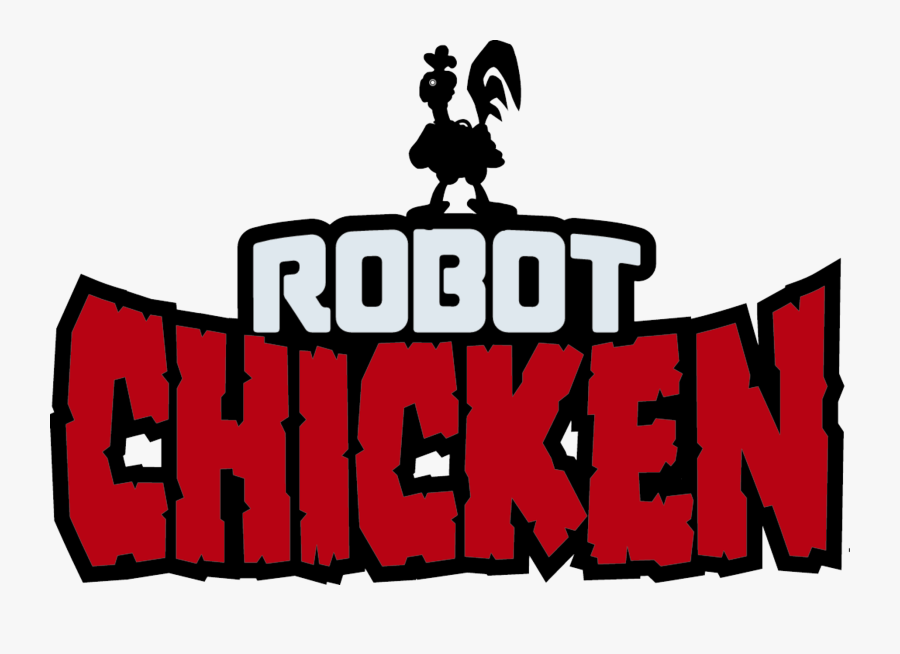 Robot Chicken Logo, Transparent Clipart