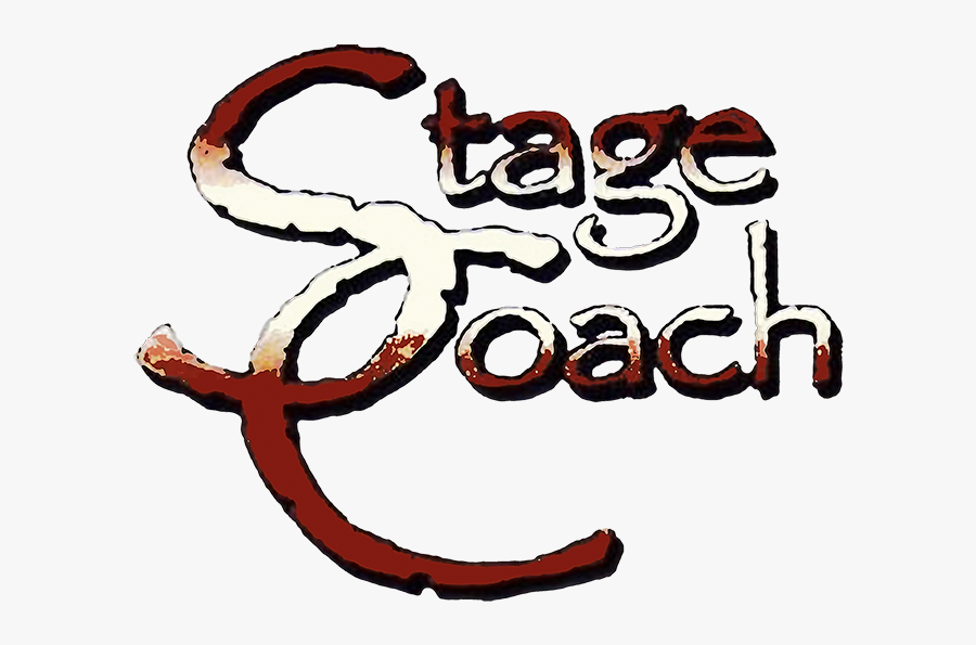 Stagecoach - Calligraphy, Transparent Clipart
