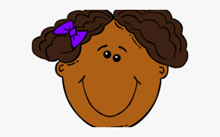 Black Girl Cliparts - Happy Black Girl Clipart, Transparent Clipart