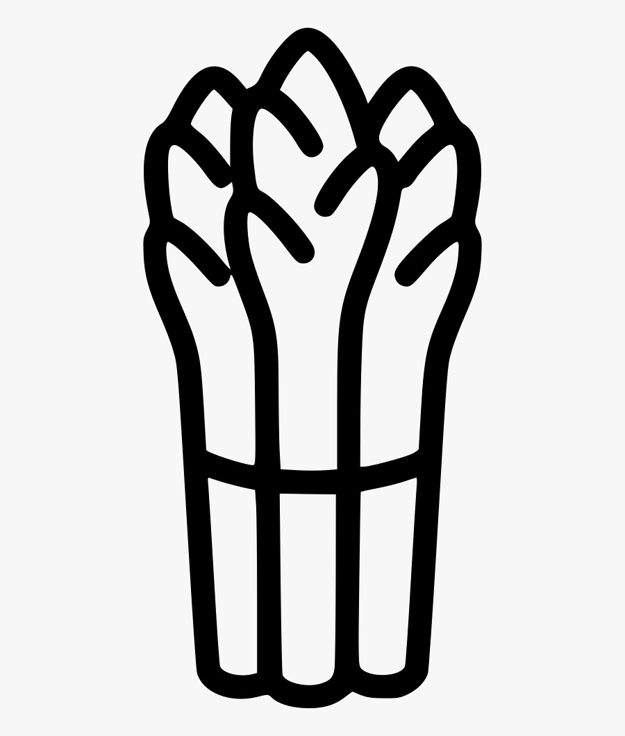Asparagus, Transparent Clipart