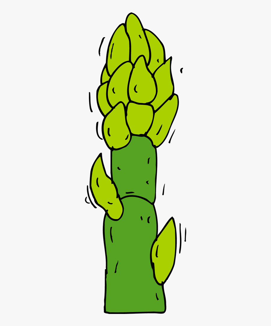 Asparagus Cartoon Png, Transparent Clipart