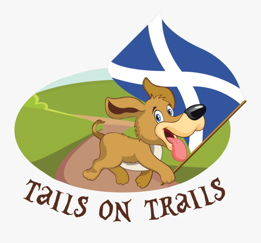 Logo Design By Marlia For Tails On Trails - Cartoon, Transparent Clipart