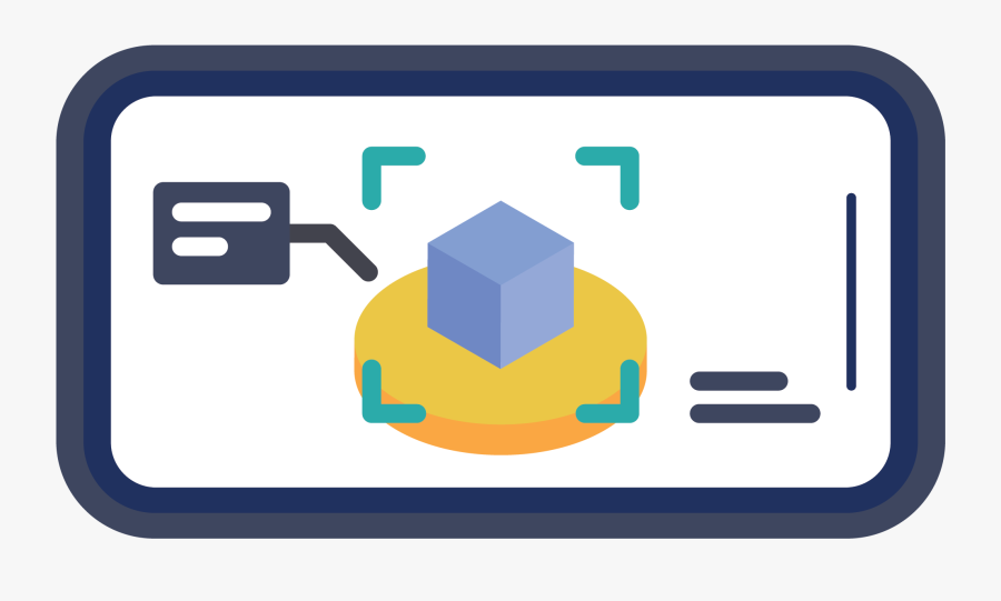 Ar Flat Icon, Transparent Clipart