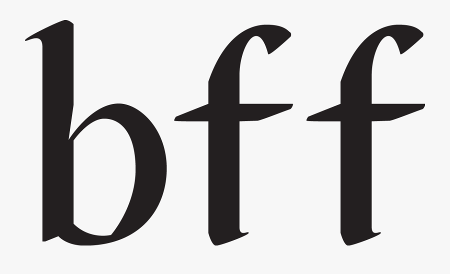 Bff Logo Png, Transparent Clipart