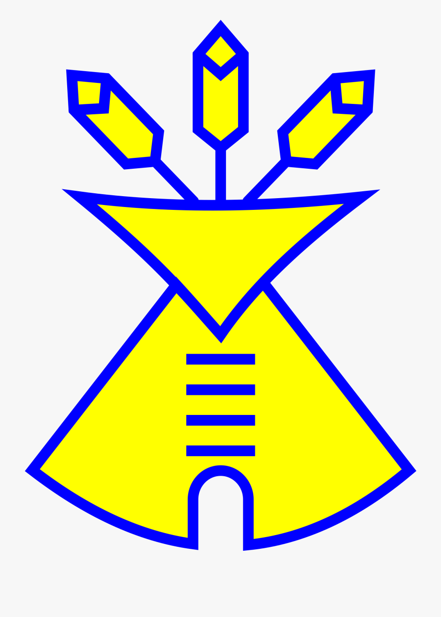 Triangle,symmetry,area - Symbol Of Native American Church, Transparent Clipart