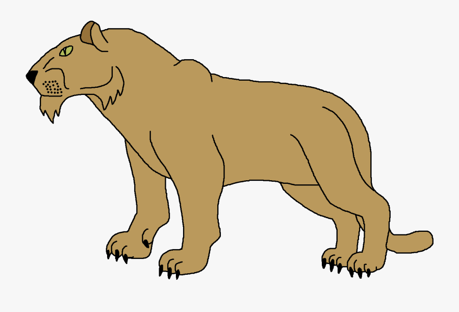 Dinosaur Pedia Wikia - Prehistoric World American Lion, Transparent Clipart