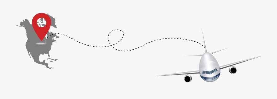 Cheap Travel To North America - Line Art, Transparent Clipart