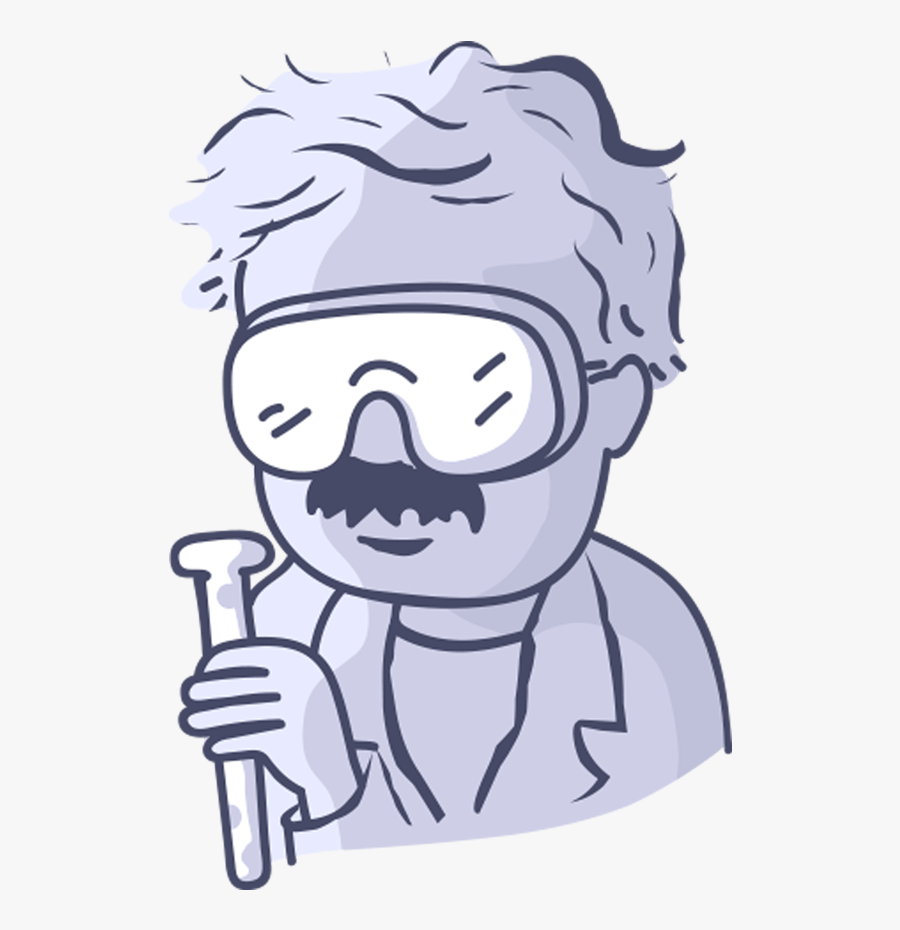 Cla Researcher - Cartoon, Transparent Clipart