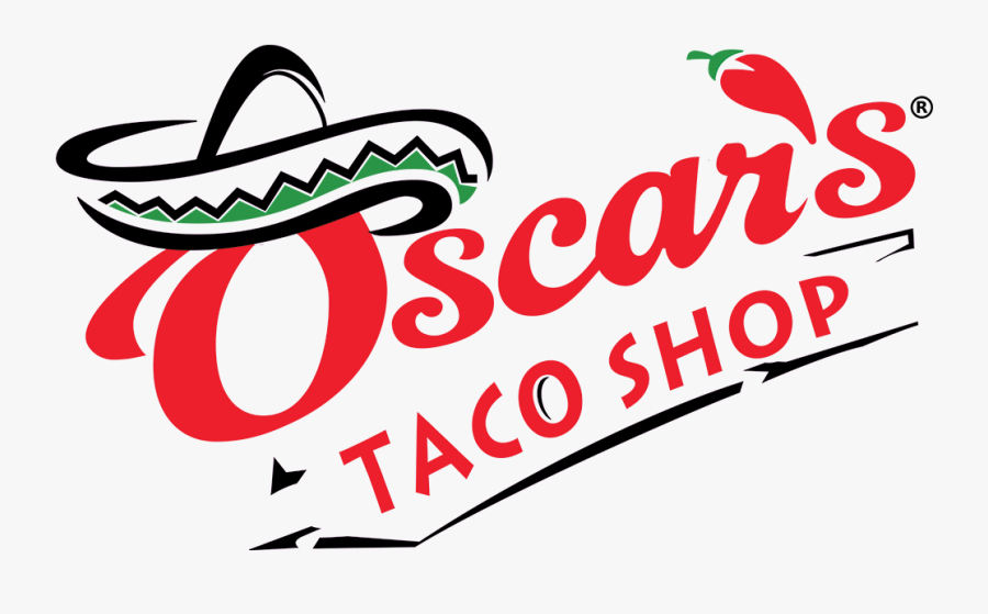 Oscars Taco Logo, Transparent Clipart