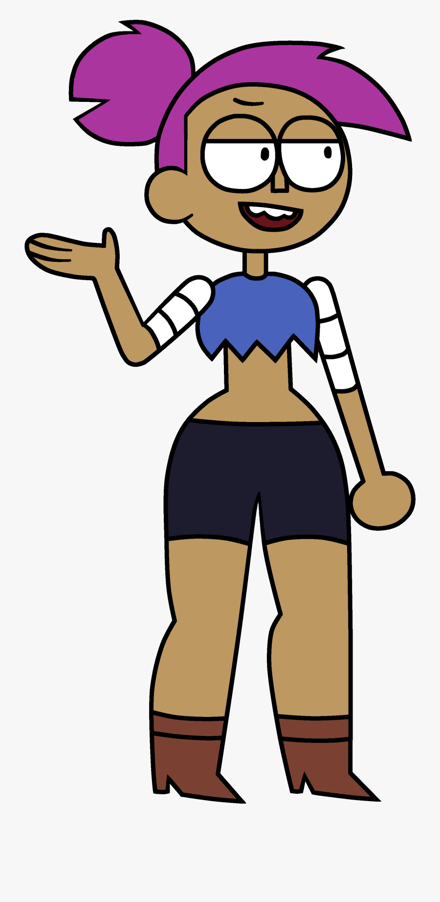 Enid - Ok Ko Let's Be Heroes Characters, Transparent Clipart