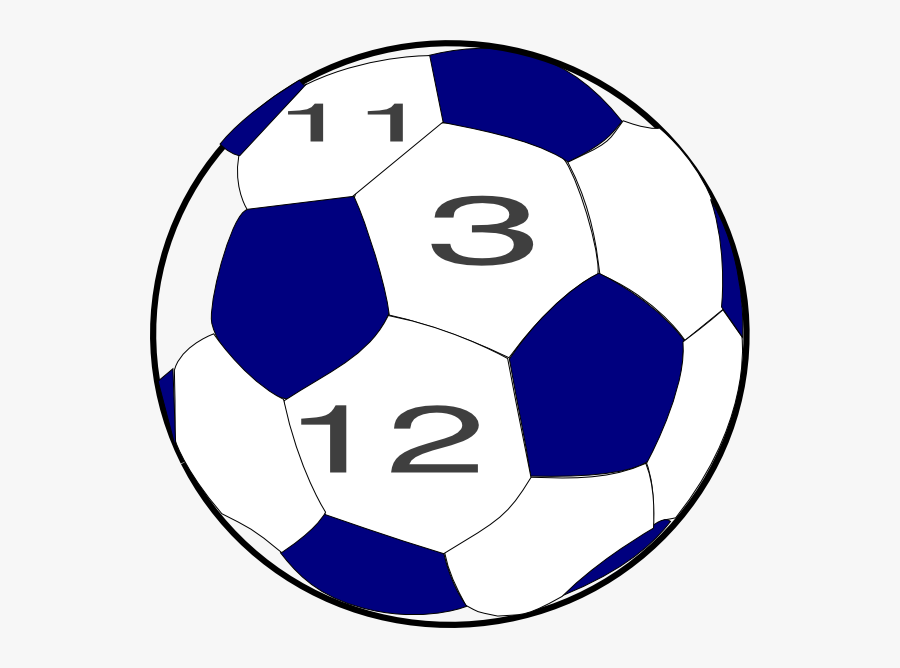 Vector Free Soccer Ball Silhouette, Transparent Clipart