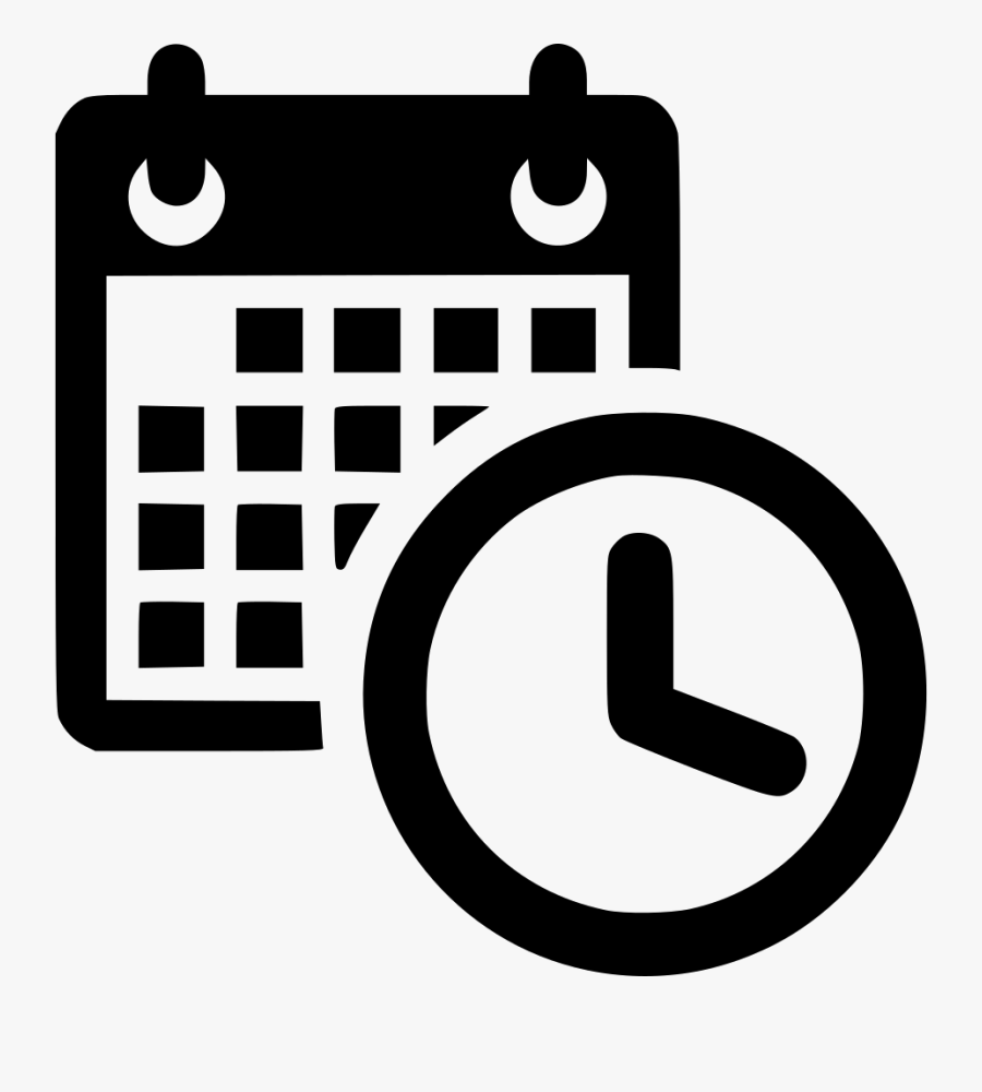 Transparent Date Icon Png - Date And Time Icon Png, Transparent Clipart