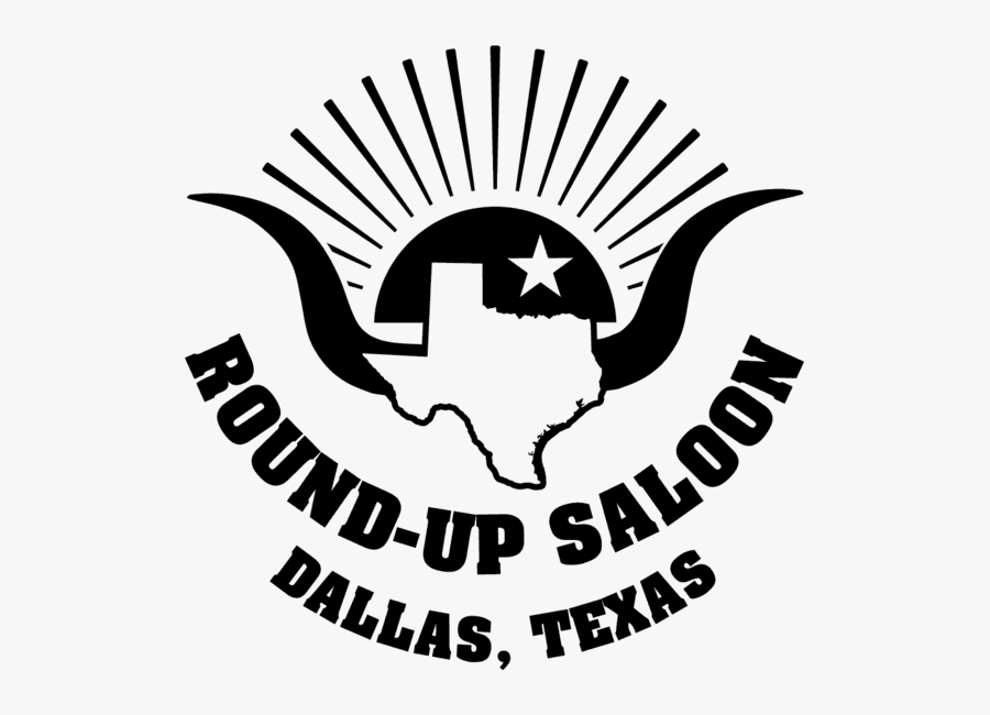Round Up Saloon Dallas, Transparent Clipart