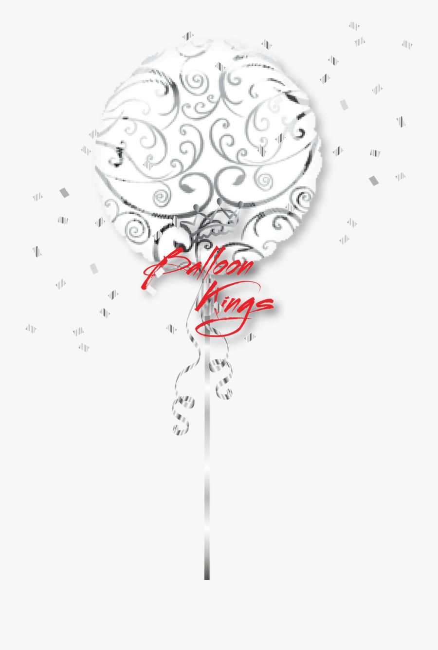 Transparent Swirls And Stars Clipart - Illustration, Transparent Clipart