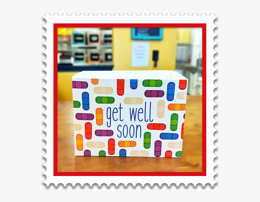 Get Well Soon Box, Transparent Clipart