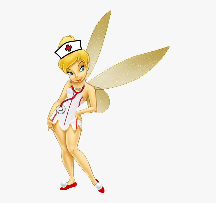 Tinkerbell Nurse, Transparent Clipart