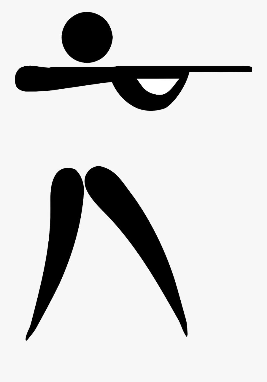 Shooting Shooter Olympics Free Picture - Olympic Shooting, Transparent Clipart