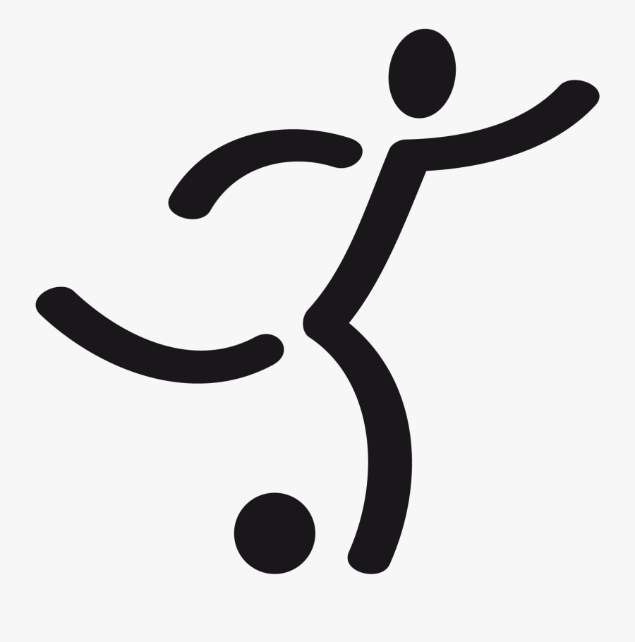 So Sportsicon Soccer Black - Special Olympics Football Logo, Transparent Clipart