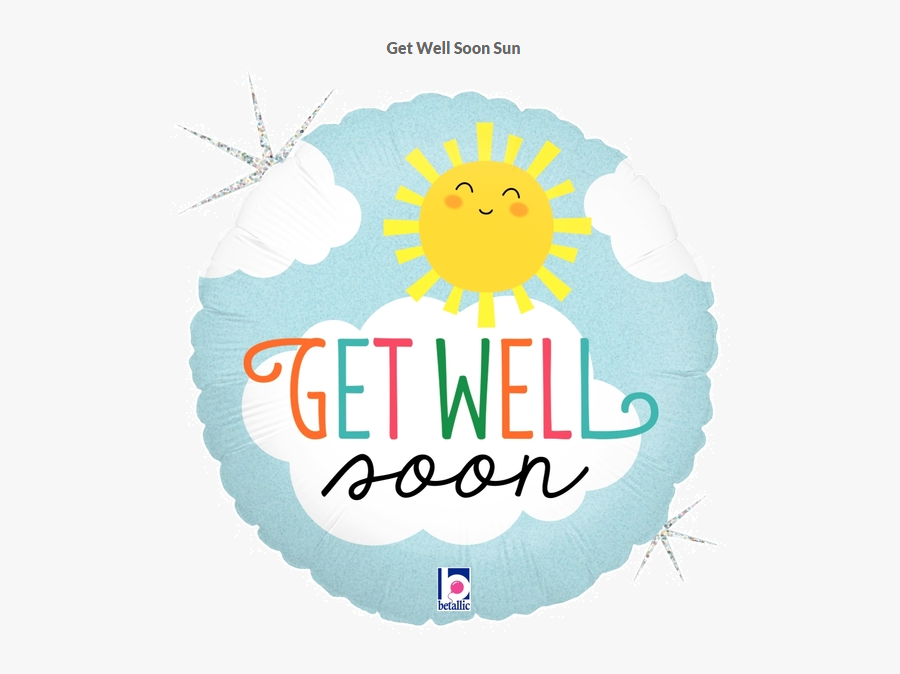 Get Well Soon, Transparent Clipart