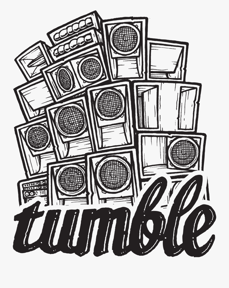 Tumble Audio, Transparent Clipart