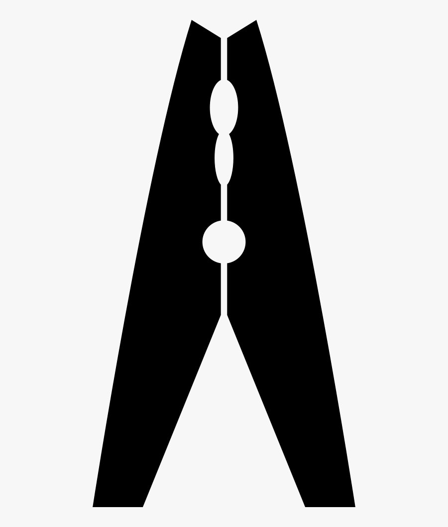 Clothes Pin - Illustration, Transparent Clipart