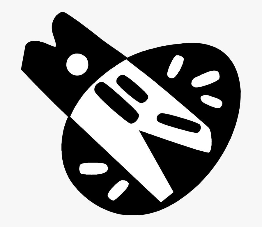 Vector Illustration Of Clothespin Or Clothes-peg Fastener - Emblem, Transparent Clipart