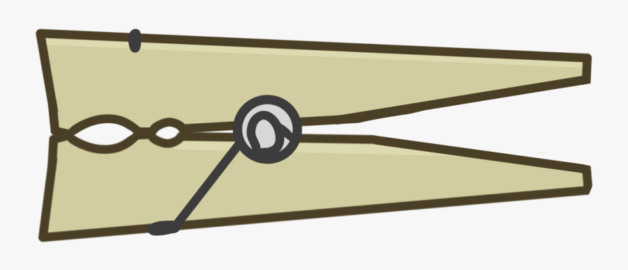Clip Art Clothespin Png - Wood, Transparent Clipart