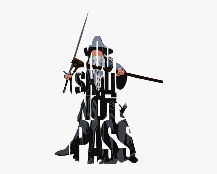 Lord Of The Rings Print Design, Transparent Clipart