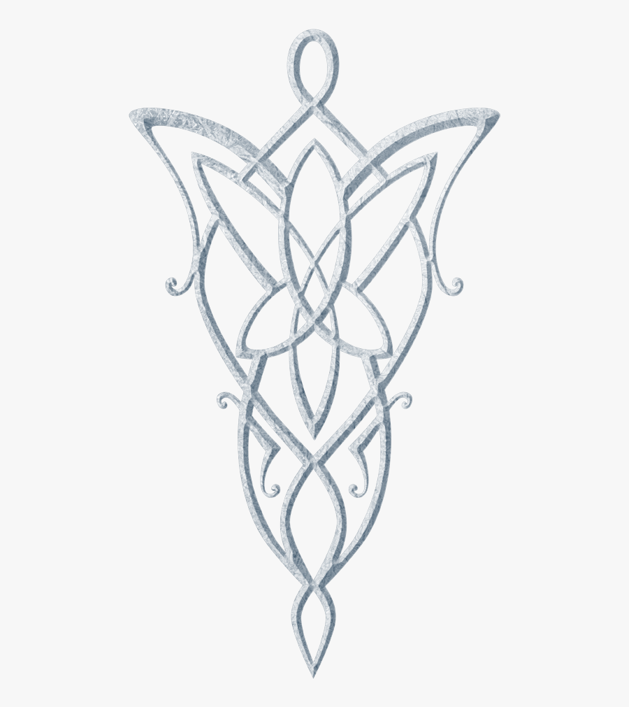 Evenstar Tattoo, Transparent Clipart