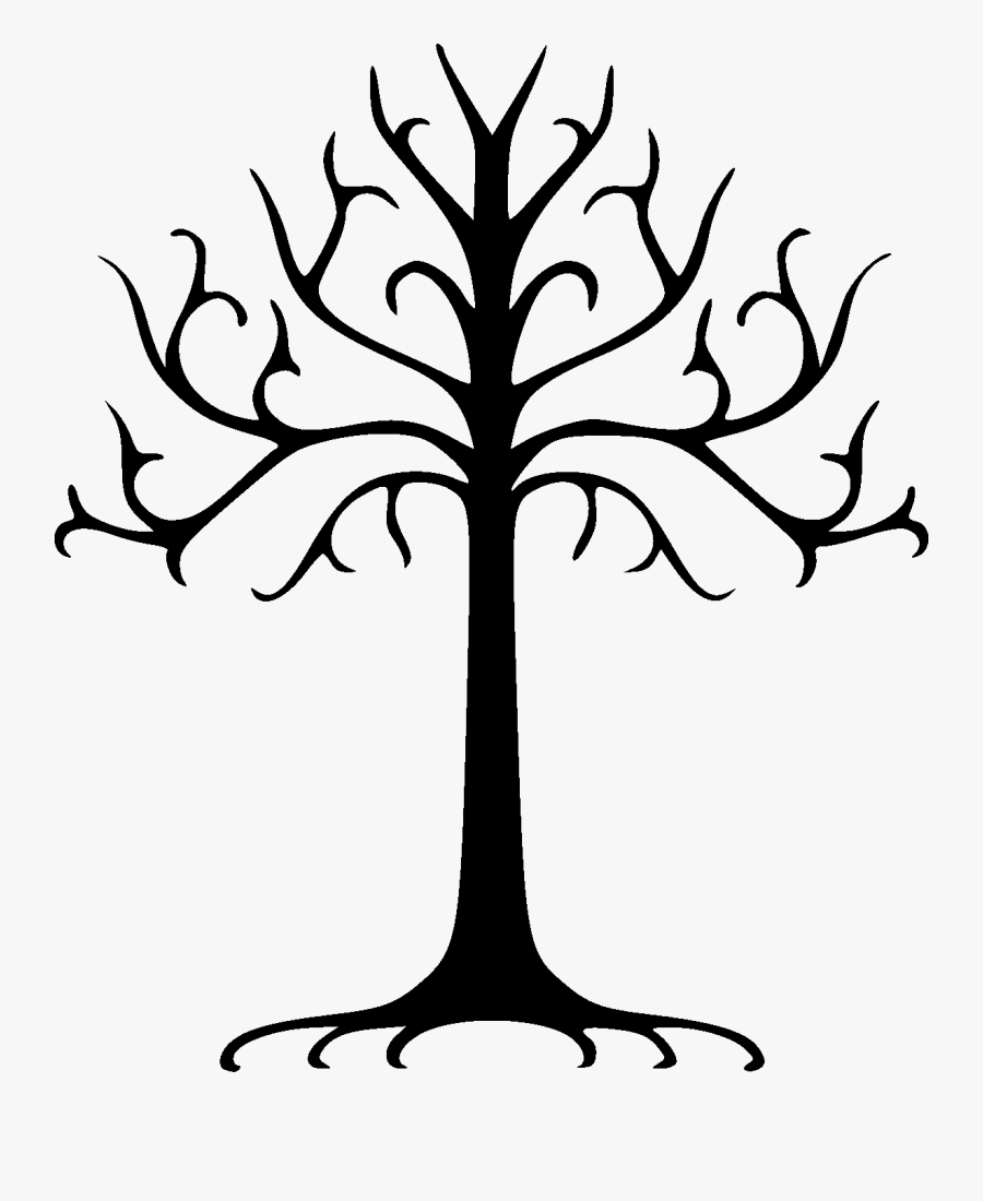 Lord Of The Rings Tree - Gondor Tree, Transparent Clipart