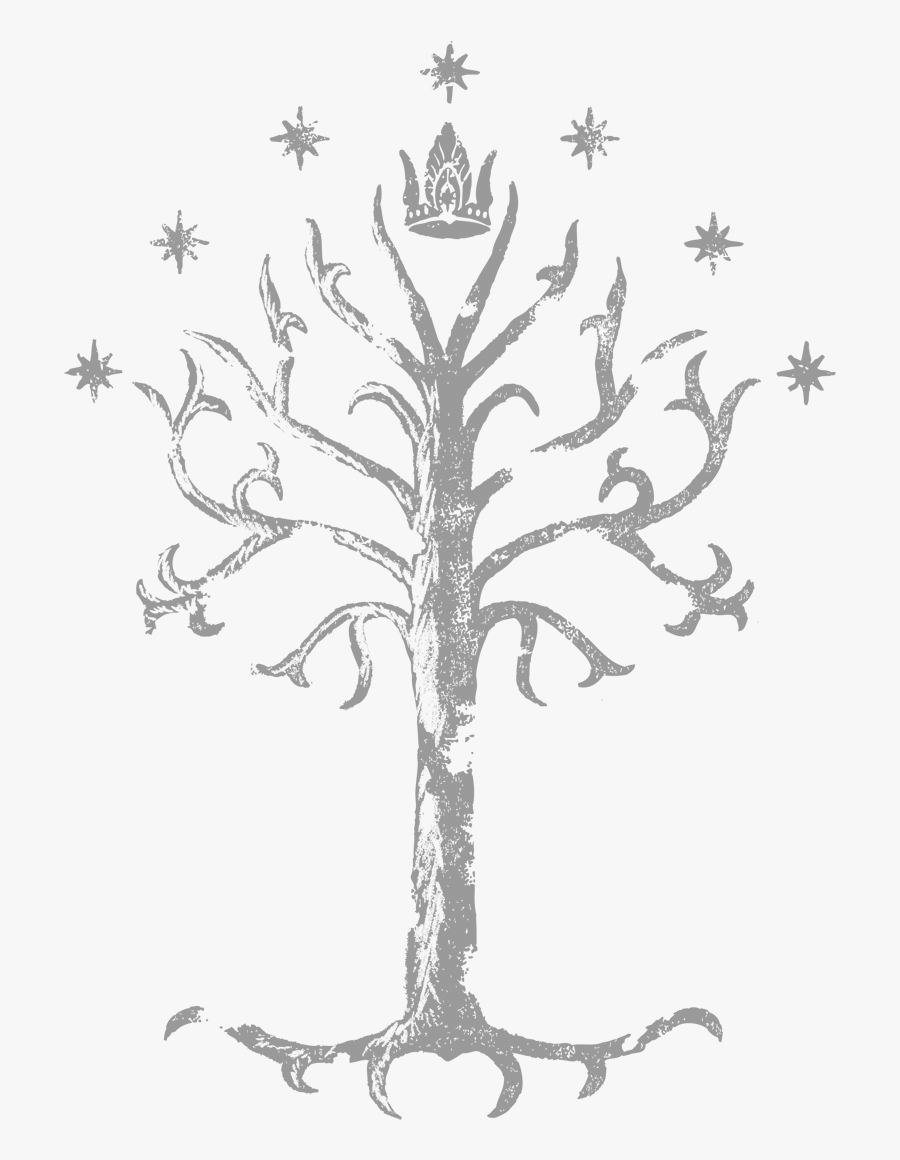 Lord Of The Rings Tree Of Gondor Youth Hoodie - All That Is Gold Does Not Glitter Print, Transparent Clipart