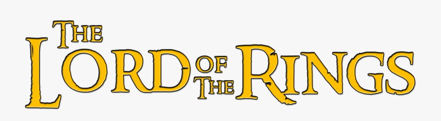 Lord Of The Rings Logo Png, Transparent Clipart