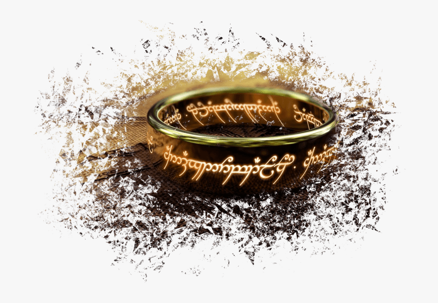 Lord Of The Rings Ring - Lord Of The Rings Ring Quote, Transparent Clipart