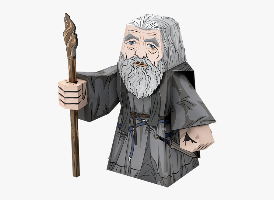 Picture Of Gandalf - Lord Of The Rings Metal Earth, Transparent Clipart